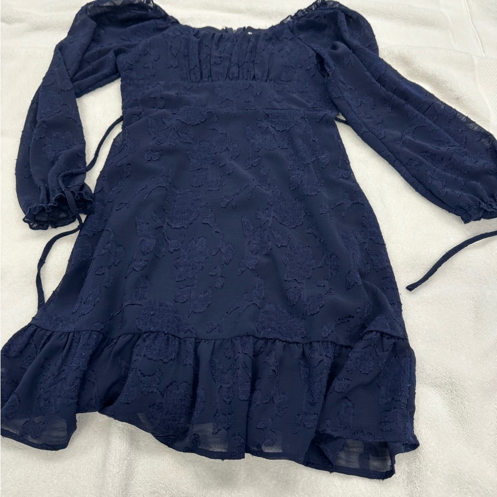 Speechless Navy Dress